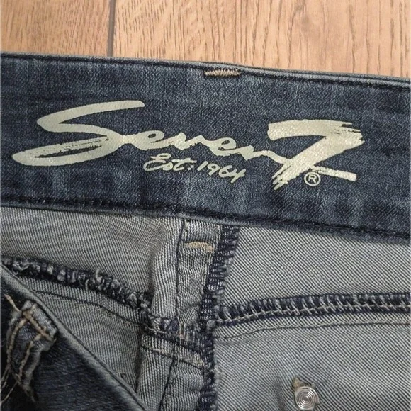 Seven 7 Plus 16 High Rise Skinny Jeans  Tummy‎ Slimming Faded Wash Stretchy - Picture 2 of 6